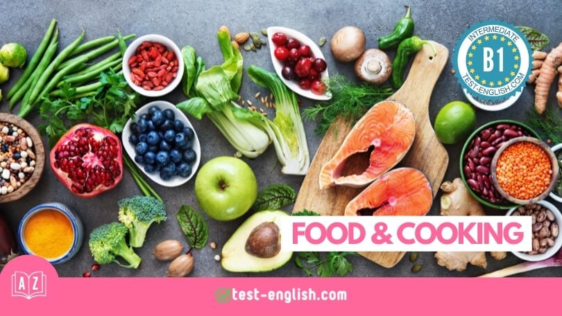 Food and cooking – B1 English Vocabulary