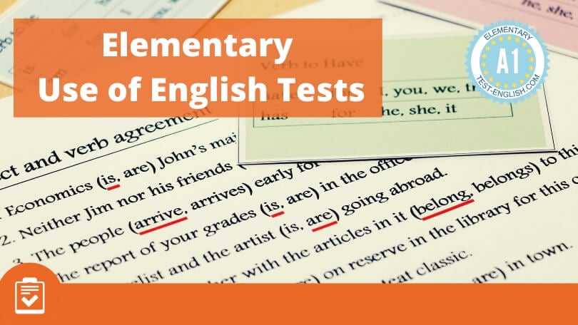 A1 Grammar Tests